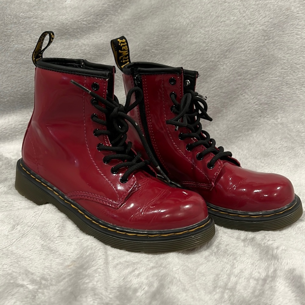 COPY - Kids Dr. martens, kids US size 3, maroon